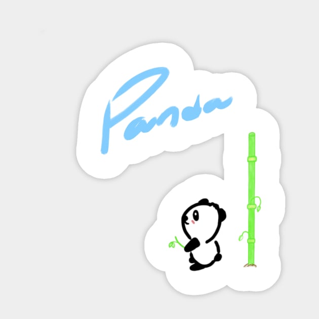 Pico the Panda Sticker by broyoseph